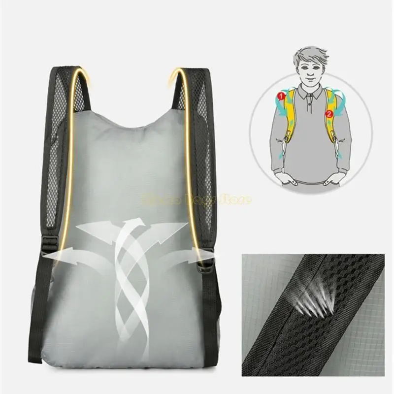 X90D Travel Daypack Lightweight Backpack Backpack Backpack Daypack Daypack Bag for Outdoor Climbing Riding Camping