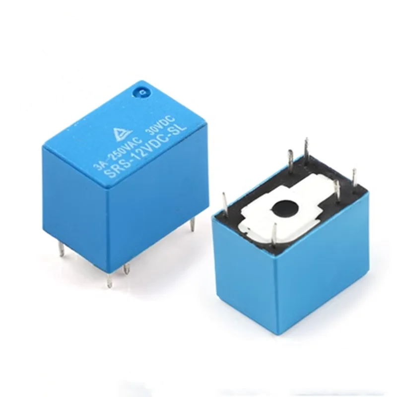 5pcs Power Relay SRS-05VDC-SL SRS-12VDC-SL SRS-24VDC-SL 6PIN 3A 250V 5V 12V 24V