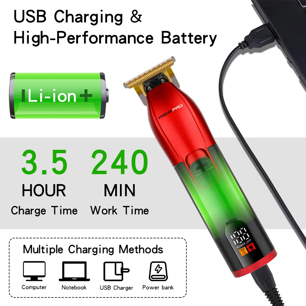 

HIENA home appliance Men's special intelligent air-absorbing silent noise reduction super large power sharp knife head