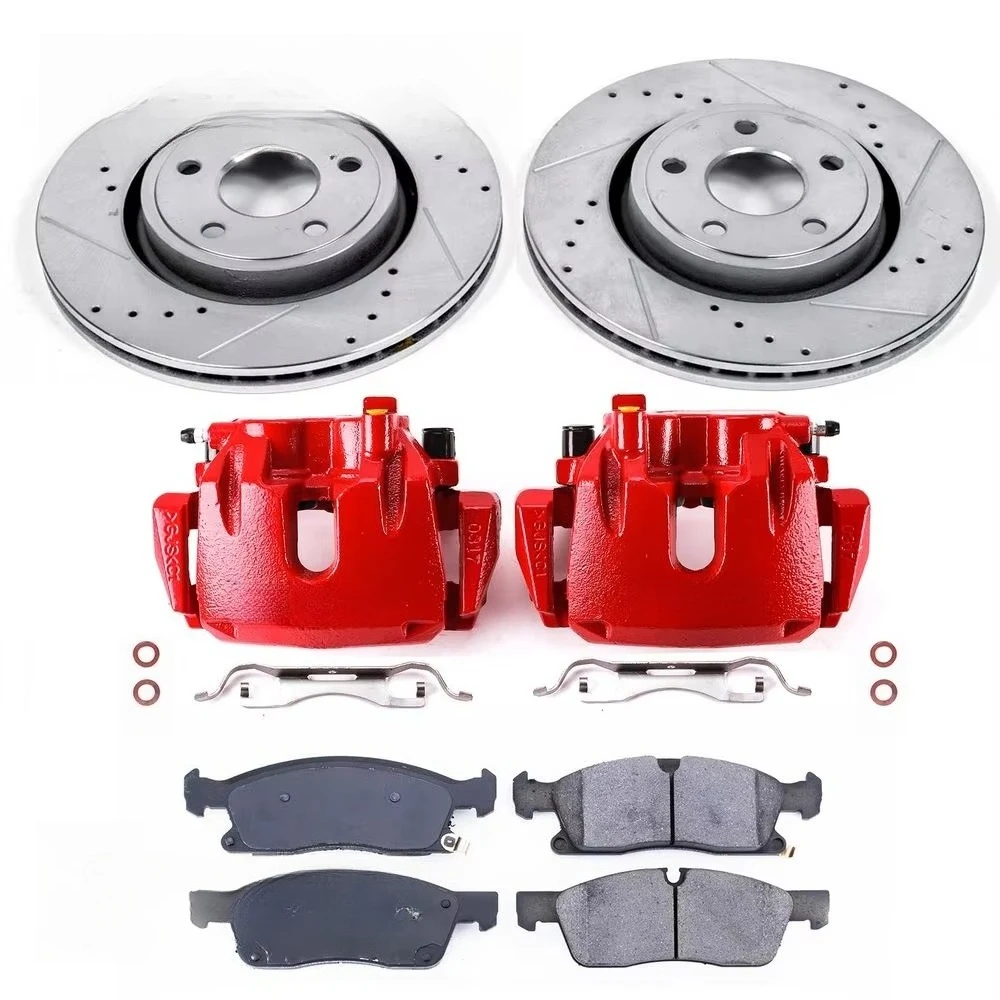 

large brake 6-piston caliper kit for Mk5 Mk6 Mk7 High-quality automotive brake system accessories,