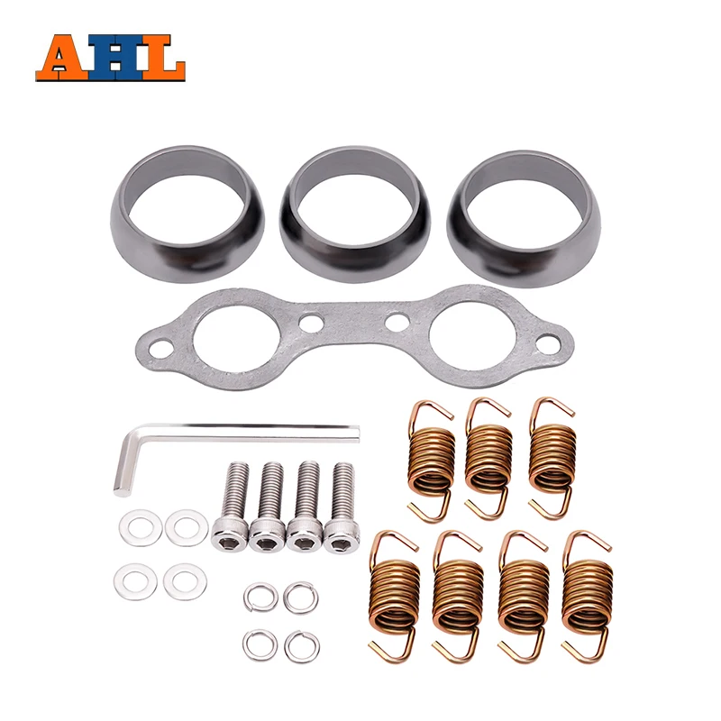

Motorcycle Exhaust Pipe Gasket Seal Spring Rebuild Kit For Polaris Ranger 700 800 Sportsman 600 Touring X2 3610047 5811511