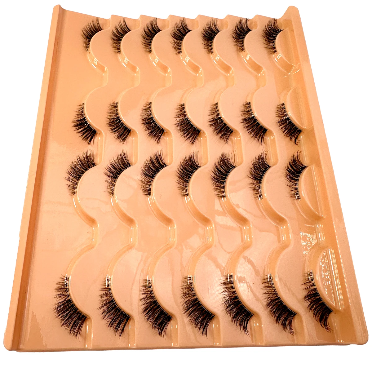 ハーフつけまつげ 5/10/14mm ハーフラッシュ ソフト ナチュラル キャットアイ ラッシュ メイクアップツール エクステンション ふわふわ フェイクまつげ マキアージュ ハーフラッシュ