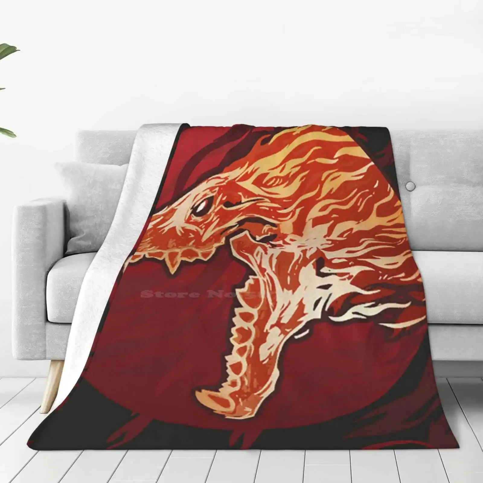 Howling Dawn New Arrival Fashion Leisure Warm Flannel Blanket Csgo Skin M4A4 Counter Strike Global Offensive