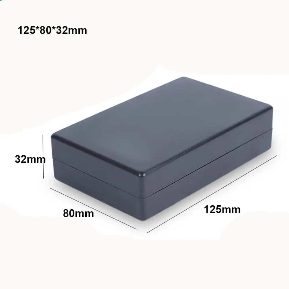 Waterproof Project Enclosure Boxes ABS Plastic 10 Styles Storage Case White Black Housing Instrument Case Electronic Supplies