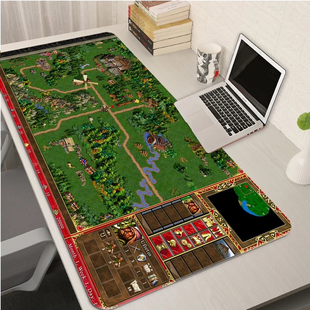 Heroes of Might and Magic 3 Mats Pc Gamer Computer Accessories Mouse Carpet Gaming Laptop Keyboard Pad Desk Mat Large Mause Pads