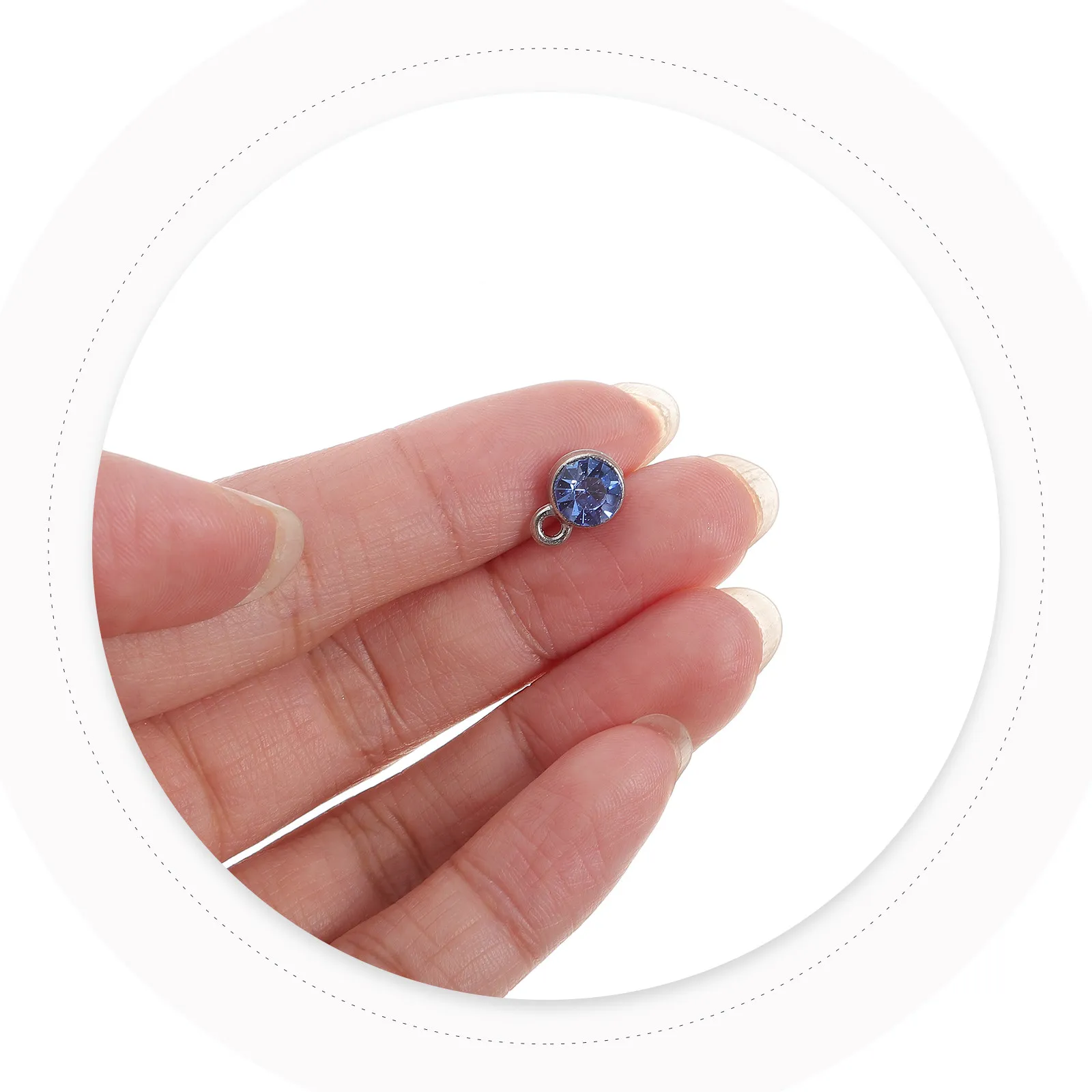 

1Set DIY Jewelry Pendant Accessories Alloy Crystal Charms Necklace Earring Hooks Handmade Jewelry Making Supplies Bracelet