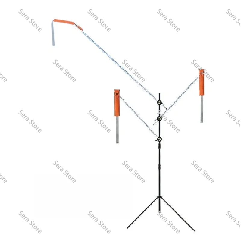 Badminton Swing Trainer, Automatic Rebound Whipping Force, Single Indoor and Outdoor Portable Bracket