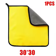1/2/6pcs Microfiber Cleaning Towel Thicken Soft Drying Cloth Car Body Washing Towels Double Layer Clean Rags Car Accessories - AliExpress