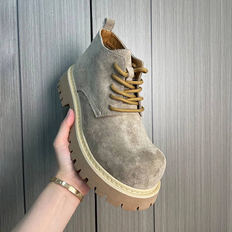 Men's Casual Shoes Chunky-soled Fashionable Comfortable Versatile Walking Shoes Unisex Sports Walking Shoes