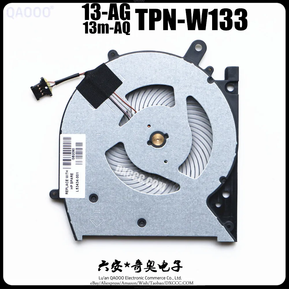 QAOOO Laptop CPU COOLING FAN FOR HP ENVY X360 13-AG 13M-AQ 13M-AQ1013DX 13M-AQ1015TX TPN-W133 CPU COOLING FAN