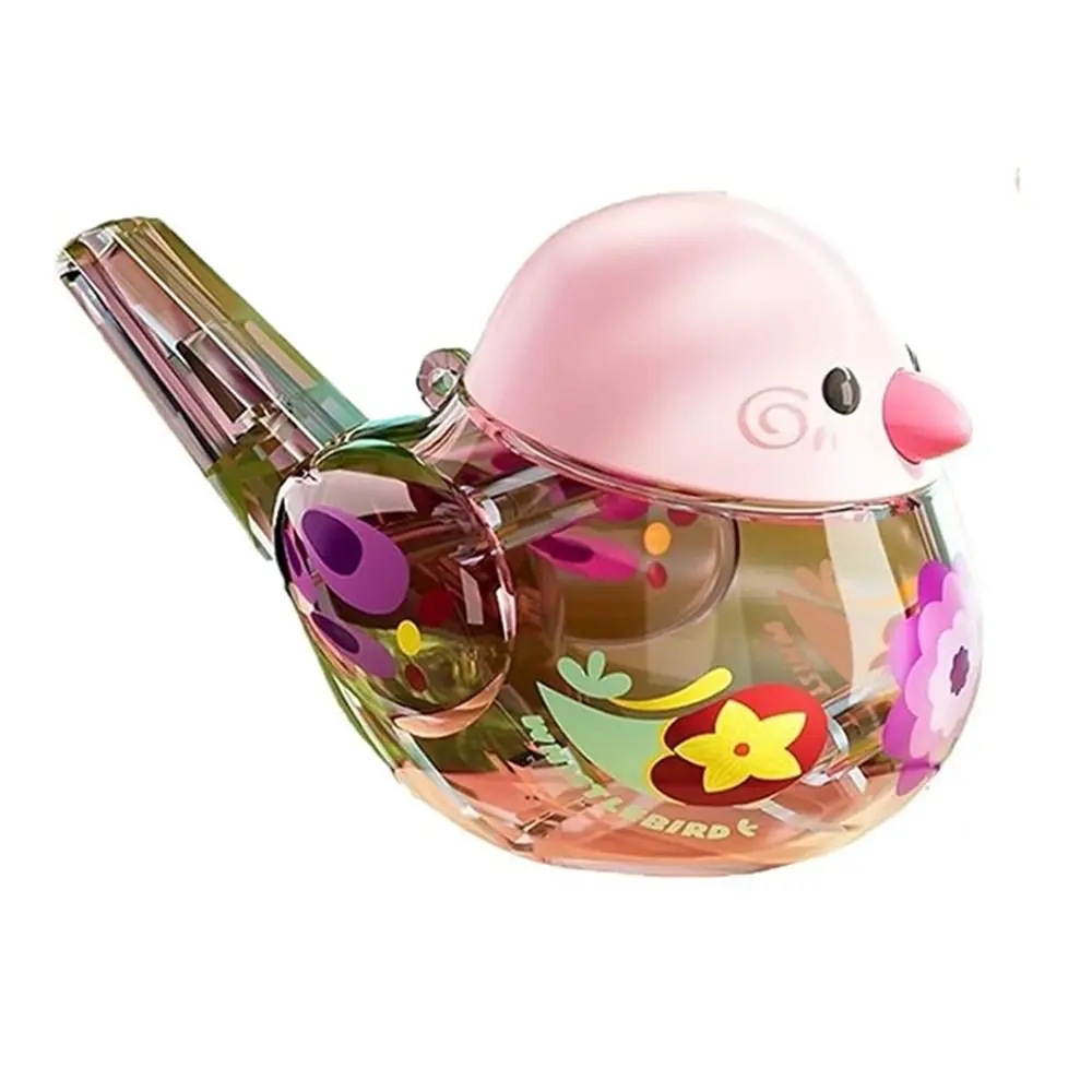 

Водный свисток-птичка с веревкой для подвешивания, для обучения произношению, детский, портативный, с мягким звуком