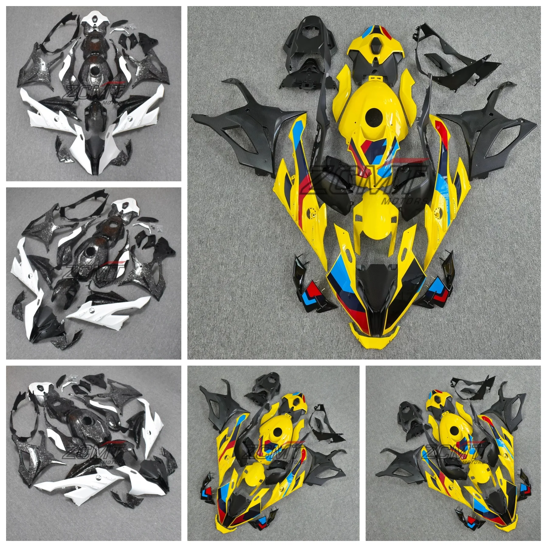 For BMW S1000RR 2023 2024 Fairing Motorcycle Set Body Kit Decoration Plastic Guard Plate Accessories Shell Injection