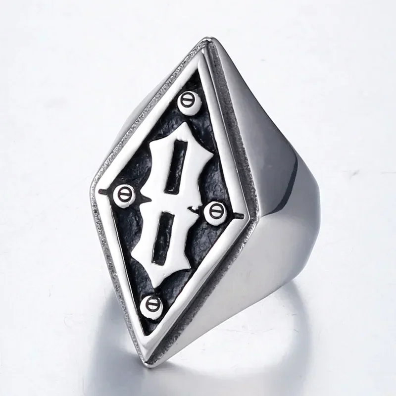 

Stainless Steel Infinite symbol ∞ Ring, Men's for Ring Size 8-13