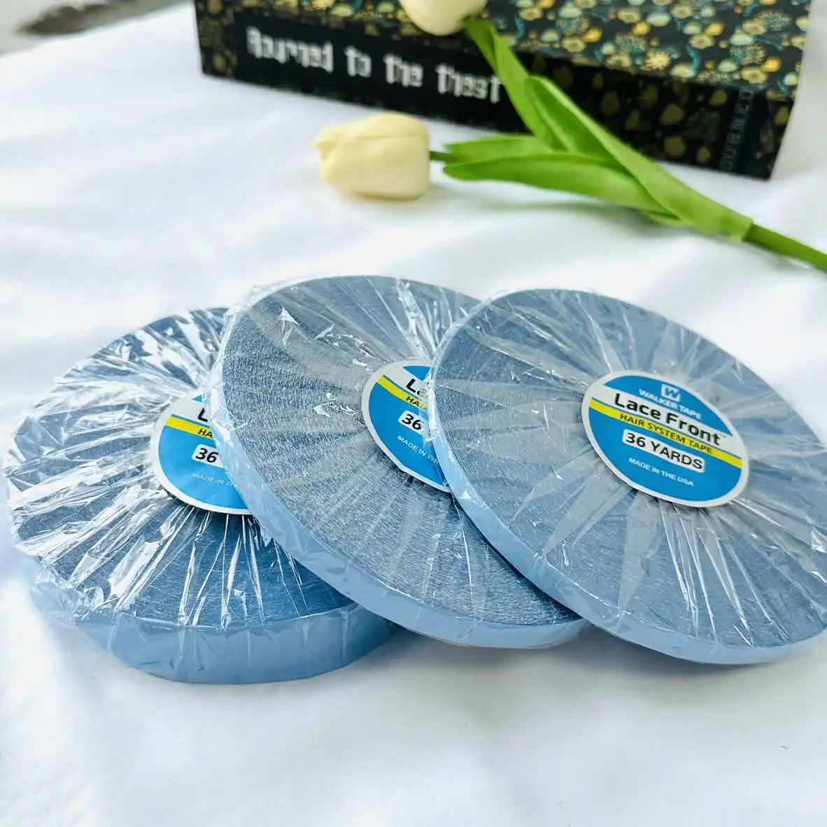 

36YARDS Front Lace Wig Glue Adhesive Tape Glue For Lace Front Waterproof Lace Glue Tape In Extensions Hair Glue For Lace Wig