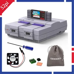 52pi retro flag original super pi CASE-U nespi case kit mit optionalem game controller für raspberry pi 3 b plus/3/2b