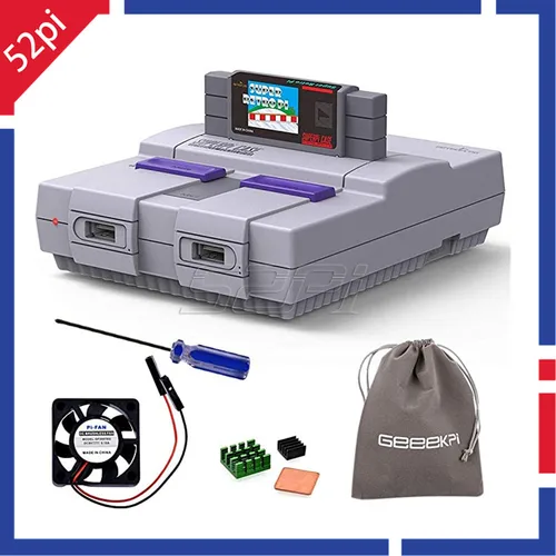 52Pi Retroflag Original SUPERPi CASE-U nespcase Kit con controlador de juego opcional para Raspberry Pi 3 B Plus /3/2B