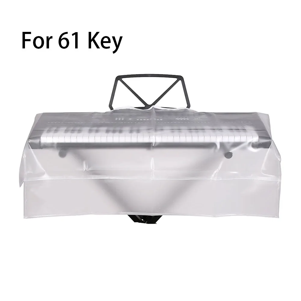 Electronic Piano Transparent Dust Cover Electronic Grind Keyboard PEVA Waterproof Widened 88 Key Cleaning Home