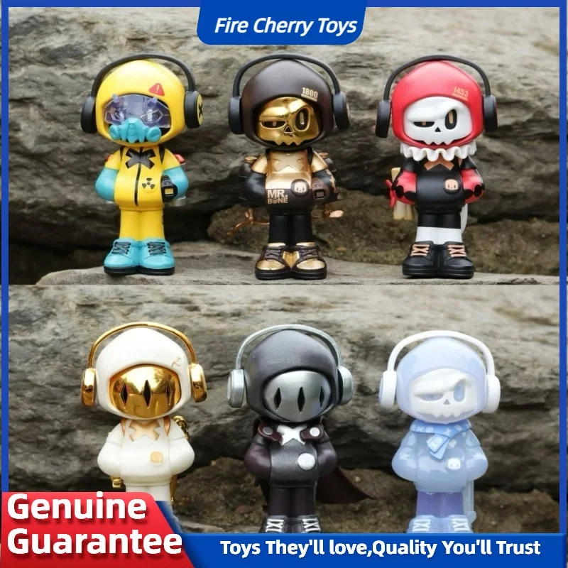 

Оригинальный Mr.Bone Mini V1v2 Times Travel Series, экшн-фигурка, слепая коробка, трендовая анимационная периферийная настольная коллекция, игрушки в подарок