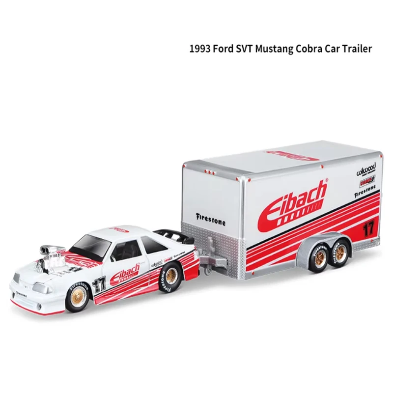 Maisto 1:64 다이 캐스팅 합금 운송 차량 모델 클래식 컬렉션 장식 포함 트레일러 모델 소년 자동차 장난감 선물