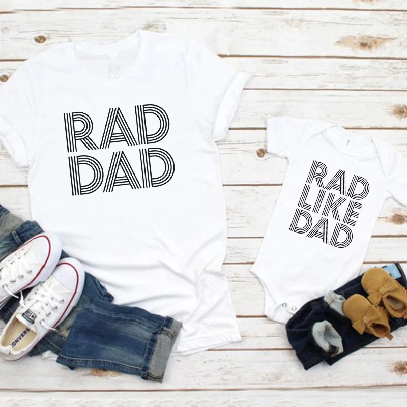 Dad and Son Shirt Dad Shirt Family Matching Outfits Daddy and Me Matching Shirts Fathers Day Gift for Dad and Baby Shirt L