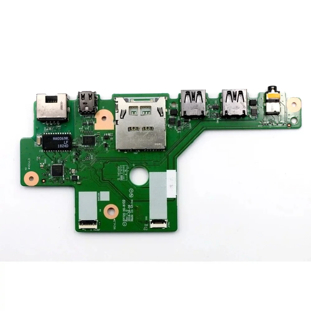 For Lenovo ThinkPad P72 01HY743 NS-B722 Audio Board Headphone Jack USB Board Laptop IO Board Replacement