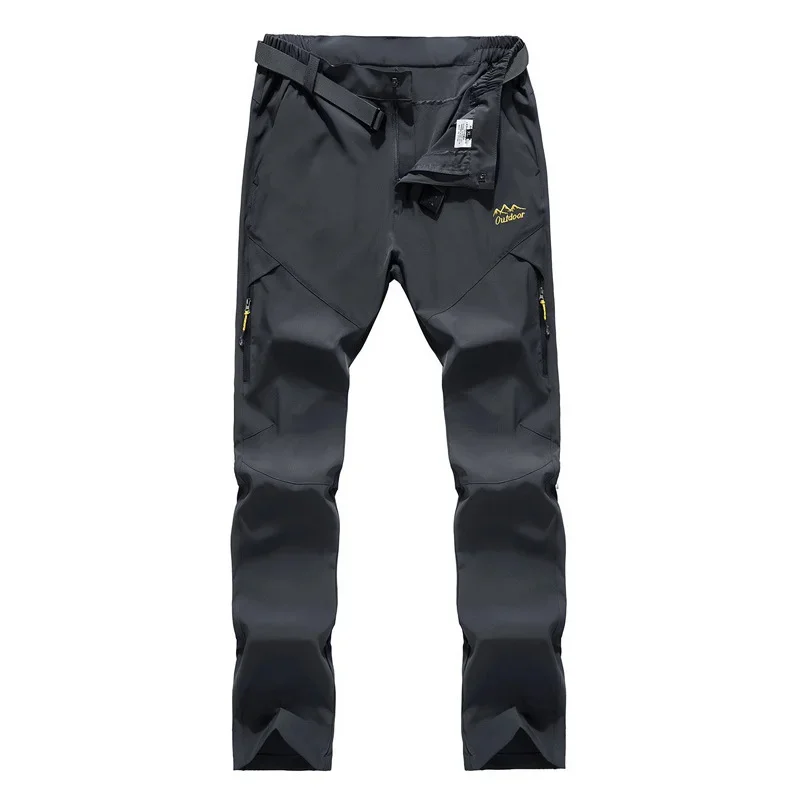 

Quick Dry Stretch Hiking Pants Outdoor Mens Summer Breathable Trousers Men Mountain Camping Trekking Pant Plus 7XL PN43