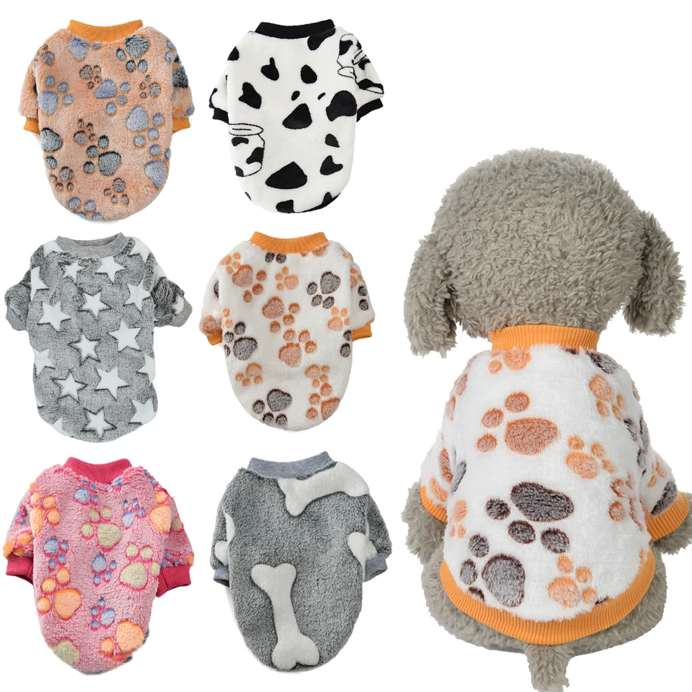 Ropa cálida de lana para mascotas, suéter suave para perros pequeños y medianos, chaleco para cachorros y gatos, chaqueta bonita para Chihuahua, Bulldog Francés, invierno