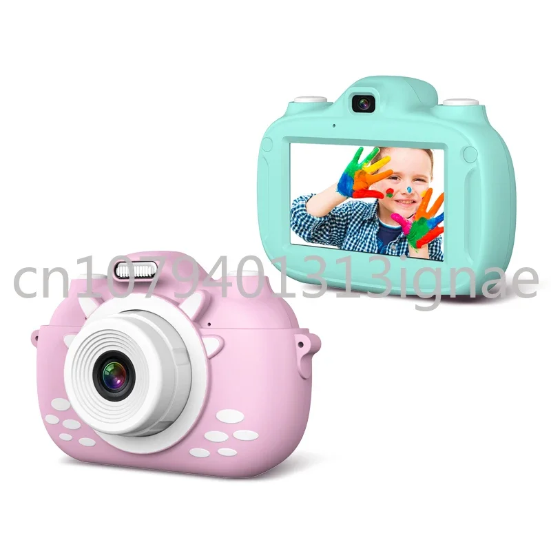 

3 Inch Touch Screen Camera Front and Rear Dual Lens 28MP Kids Camera FHD 1080P Child Video Camcorder