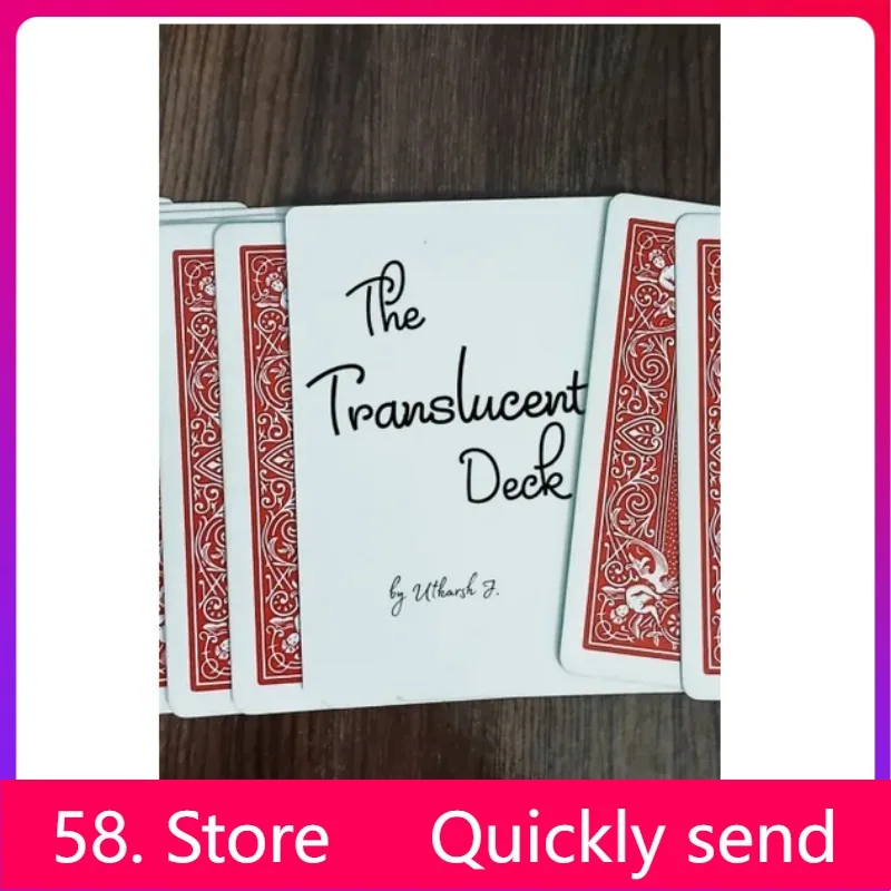 

The Translucent Deck by Utkarsh J Magic tricks ( 58 Store Download )