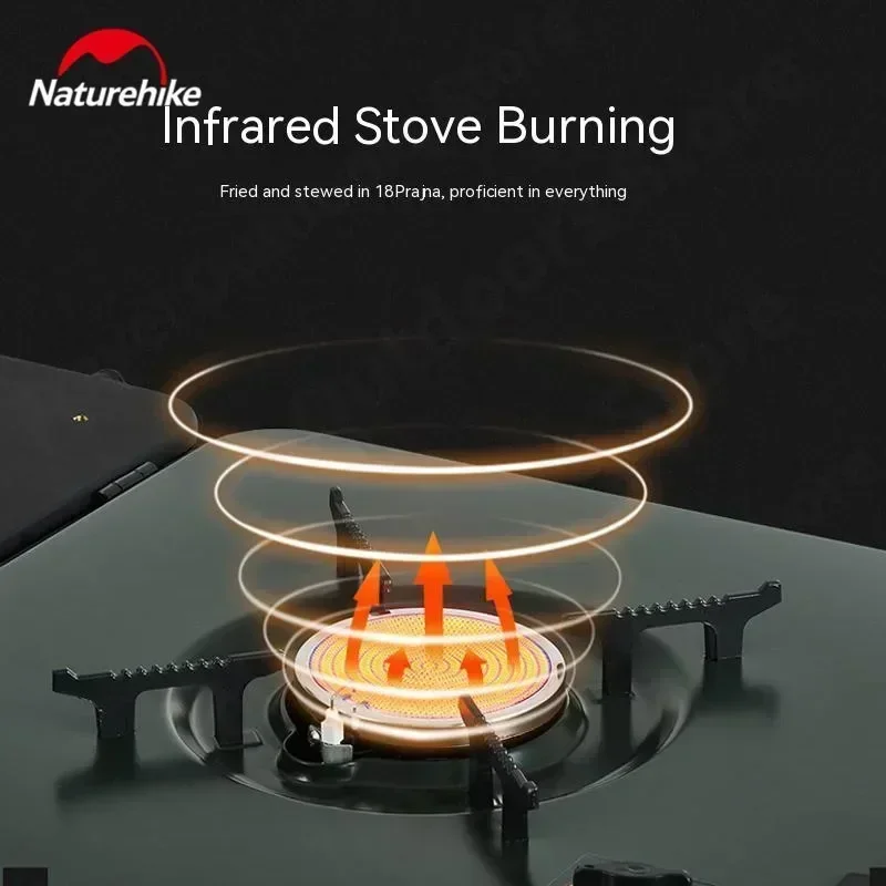 Naturehike IGT Camping Gas Stove Burner Table Box Outdoor Mobile Kitchen Cooking Supplies Foldable Portable High Power 3000W