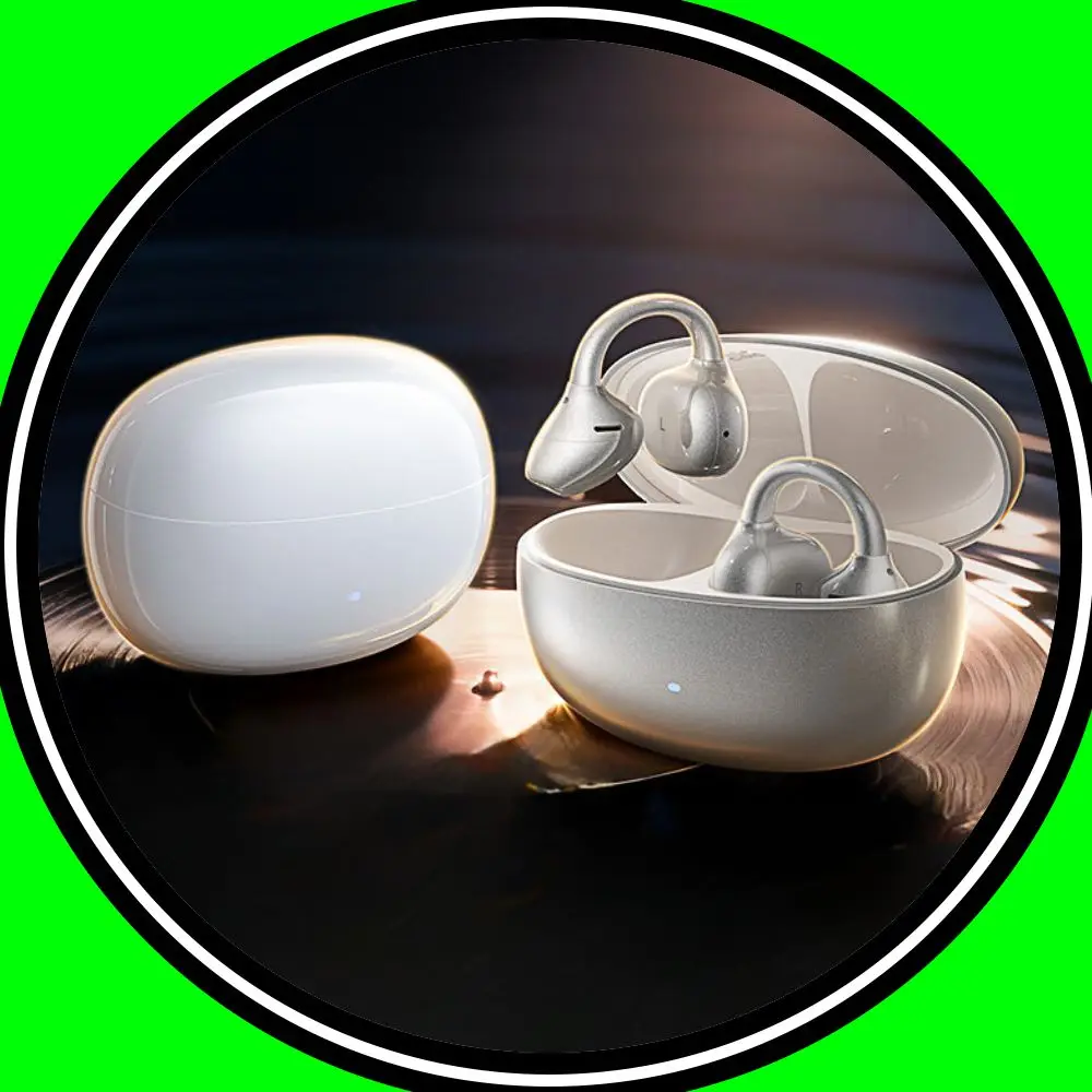 

Беспроводные наушники Ugreen S8 с креплением на ухо, Bluetooth, активным шумоподавлением (ANC), синхронным переводом с ИИ, водонепроницаемые