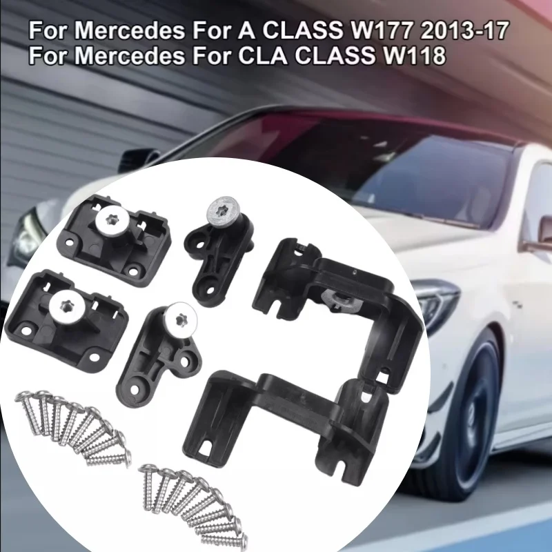 1Pair Headlight Bracket Repair ABS Wear Resistant Tools For A CLASS W177 2013 17 Headlight Assembly Kits A1778201701 A1778201801