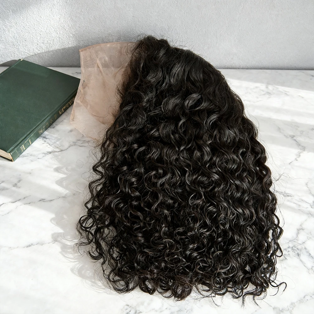 Glueless Deep Wave Short Bob 100% Human Hair Curly 13x6 HD Lace Frontal Wig Wear and Go 13x4 7x5 Pre Cut Lace Wig For Black Women