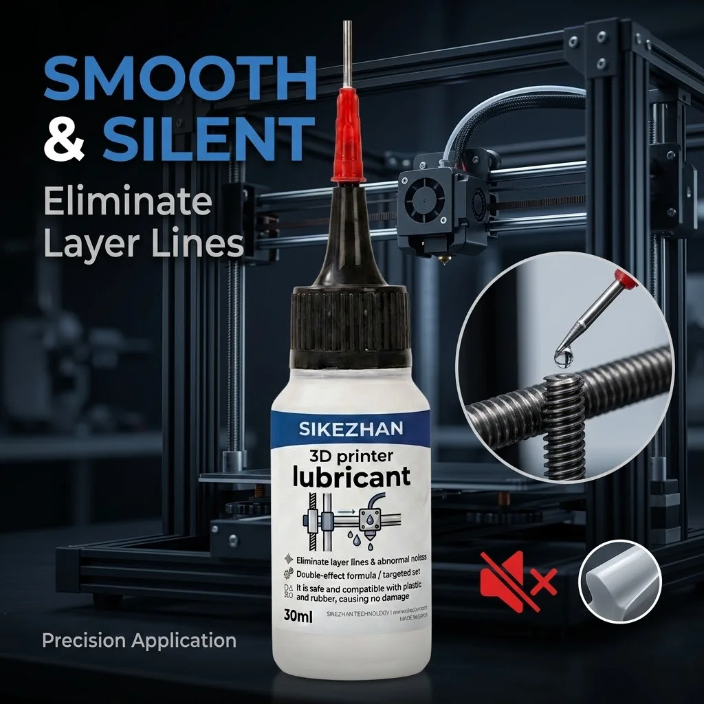 High Temperature 3D Printer Lubricant Grease Mechanical Gear Oil for Linear Rail Motion Shaft Bearing Printer Maintenance