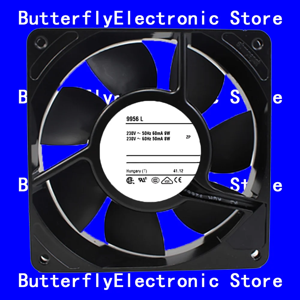 

НОВЫЙ ОРИГИНАЛЬНЫЙ 9956L 9956 L 230 В переменного тока 11925 8/9 Вт ОХЛАЖДАЮЩИЙ ВЕНТИЛЯТОР 12025 12 СМ 120*120*25 ММ