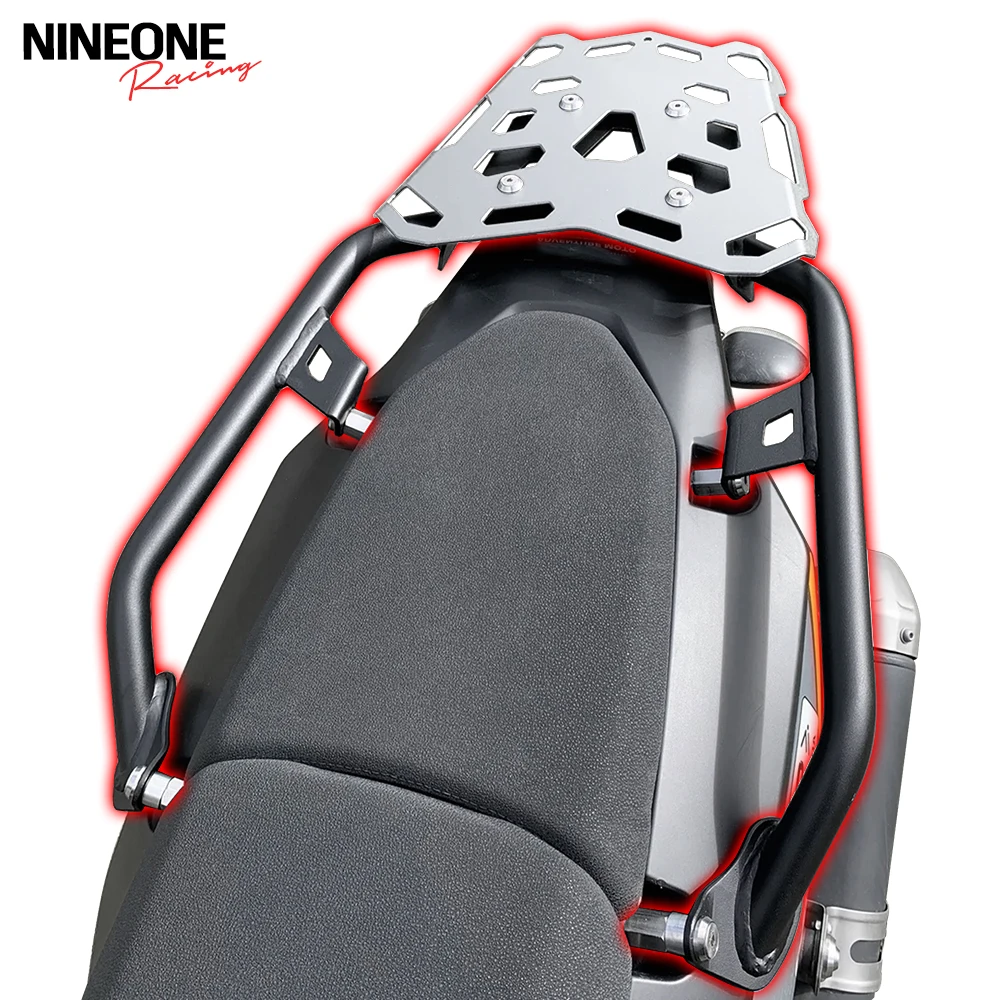 

For Yamaha Tenere700 XTZ700 XTZ690 2019-2026 Rear Luggage Seat Rack Carrier Plate Shelf Cargo Tail Bracket Parts XTZ Tenere 700