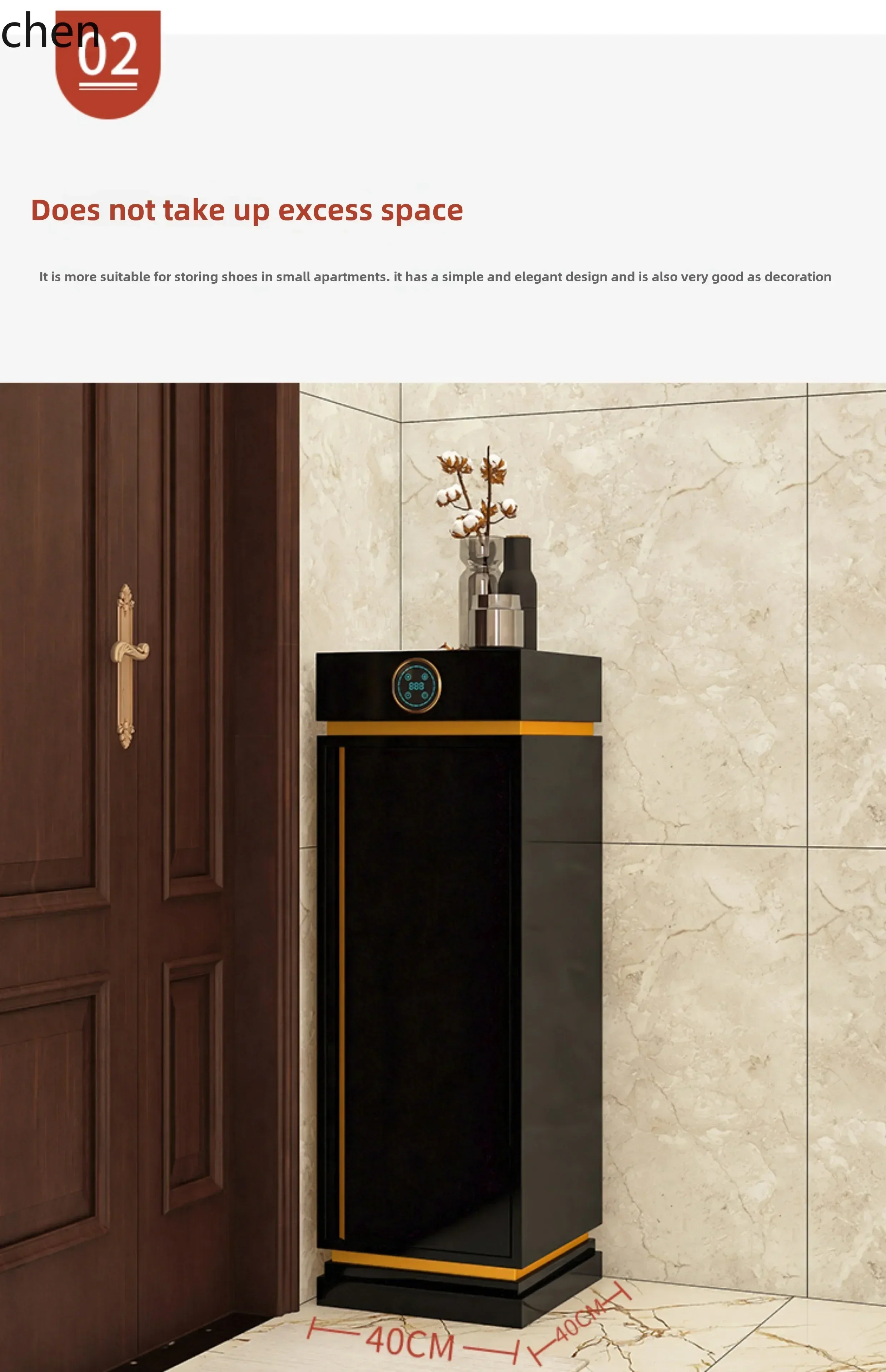 DSA Shoe Cabinet Household Disinfection Drying Entrance Cabinet Integrated
