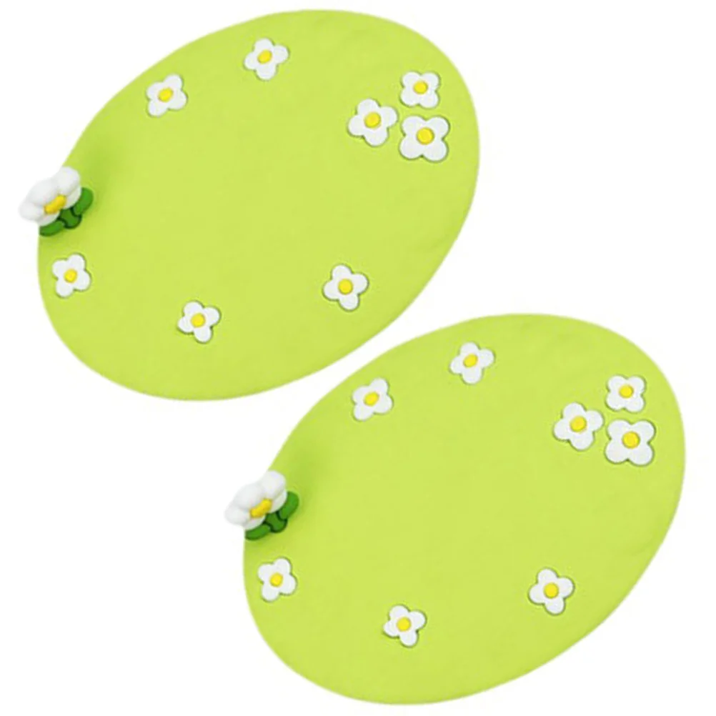 

2Pcs Anti-Slip Dashboard Pad Silicone Non-Slip Mat for Car Interior Dashboard Sticky Mat Phone Holder Accessory Decor