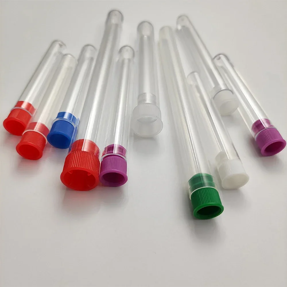 

5pcs/set Round Sewing Needle Stroage Holder Plastic Boxs Transparent Hand Sewing Needles Case Embroidery Mending Needles Tube