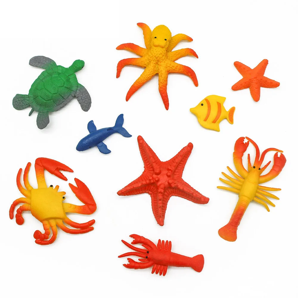 

Creative Sea Creatures Absorb Water And Swell Toys Soak Up Water And Become Big Water Sprites New Strange And Interesting Soak