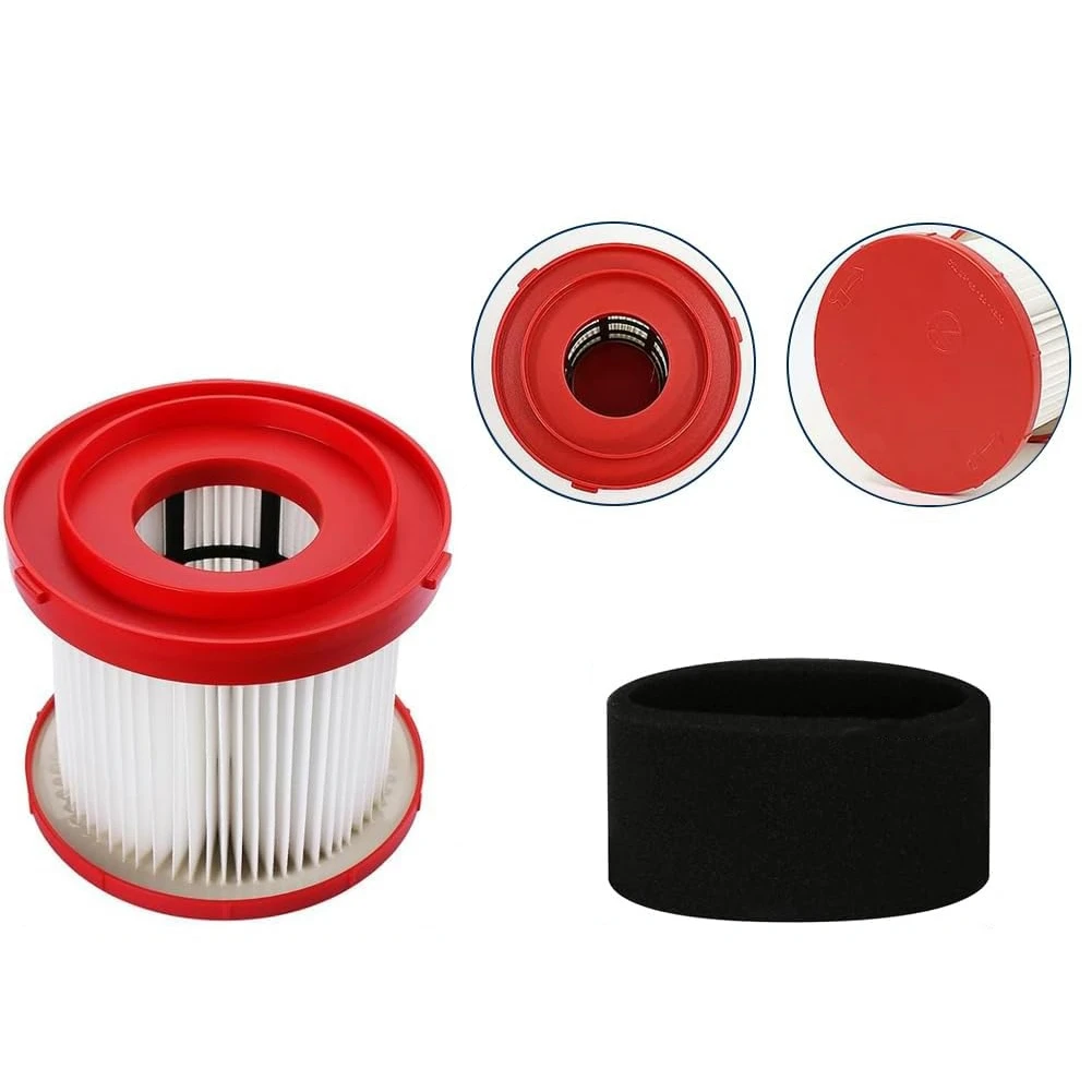 

Вакуумный фильтр FGGS-2Pack для 49-90-1900 M18 Fuel+ и 2 губчатых фильтра, замена HEPA-фильтра 49-90-2015