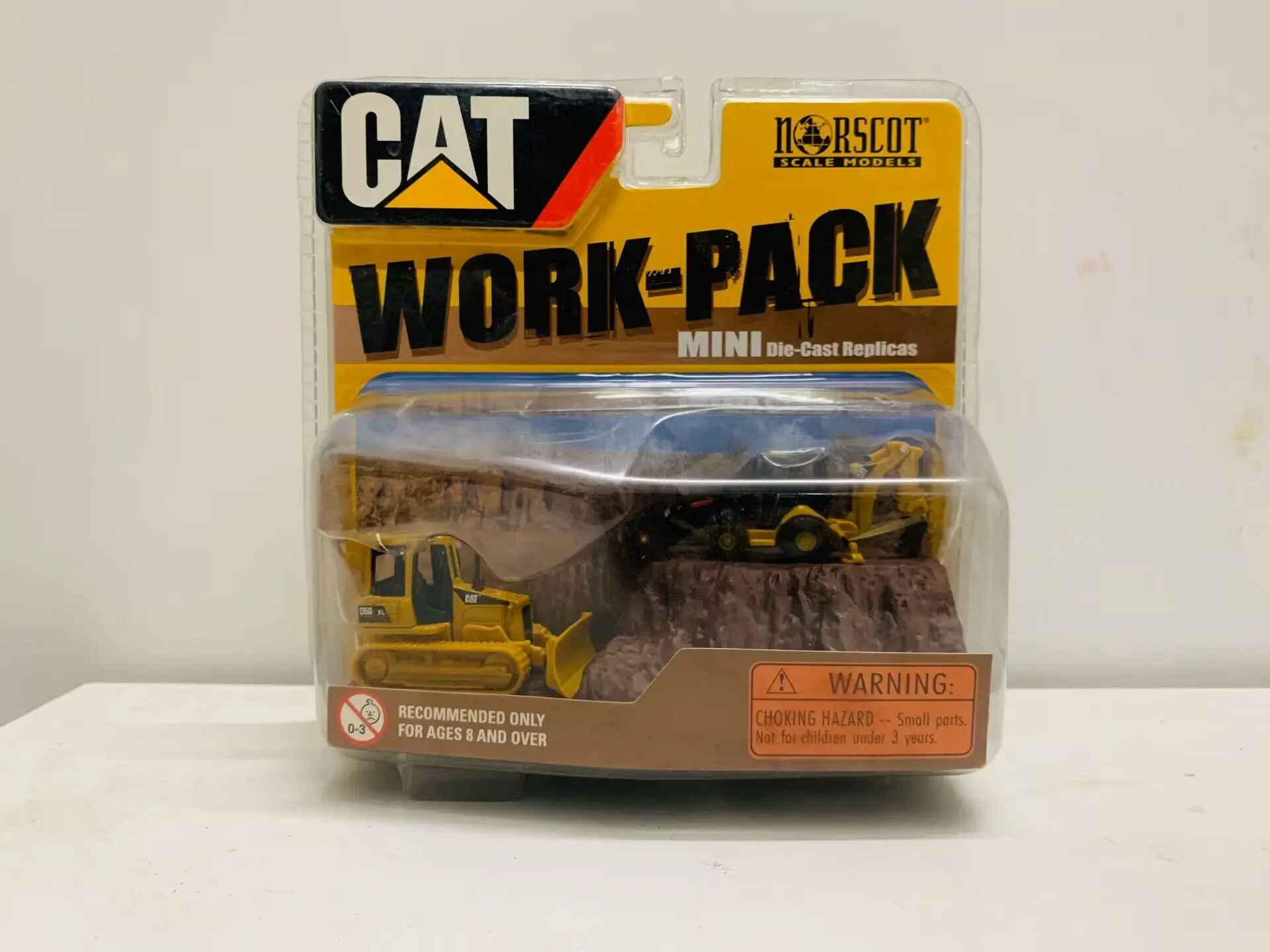 3 Color! 906 Wheel Loader+315C L Hydraulic Excavator Work-Pack Mini Die-Cast Model