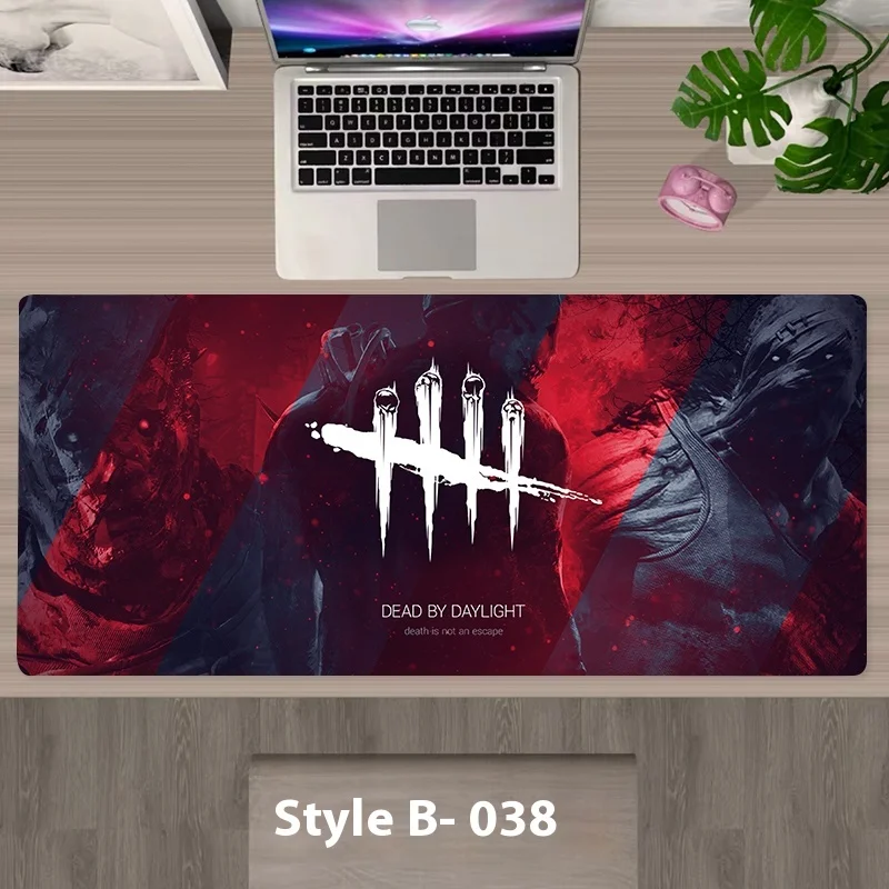 Geometric Stripe Texture Large Mouse Pad Esports Gaming Computer Keyboard Pad Wristband Cool Office Desk Mat Customization