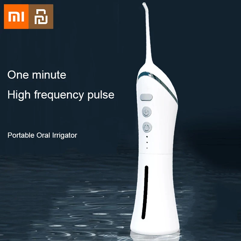 XIAOMI-irrigador bucal resistente al agua, limpiador Dental por chorro de agua, blanqueador Dental, máquina de lavado de dientes