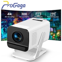 PROGAGA PG310 Android Projector 4k 720P 300Ansi Allwinner H713 Smart Projetor PG310 Home Theater Video Mini Portable Projector