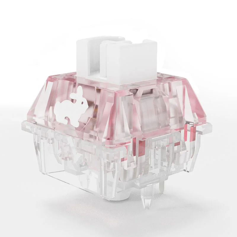 TTC Rabbit Switch, Factory Pre-lubed Dust-Proof Stable Linear Silent Mechanical Keyboard Switch