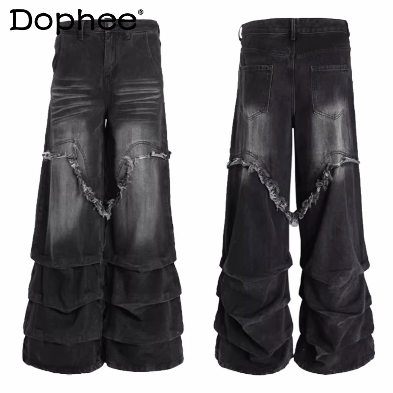 

Men's 2026 Four-season Wear New Fashion Versatile Loose Straight Jeans Cotton Comfort Denim Trousers Handsome Unique Denim Pants