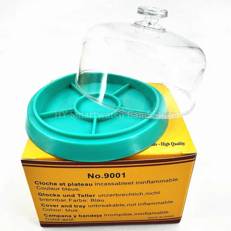 6-слотовый пылезащитный лист для часов с коробкой для часовщиков, механизм часов, пылезащитный чехол, держатель деталей для часов, лоток, защитные детали, аксессуары