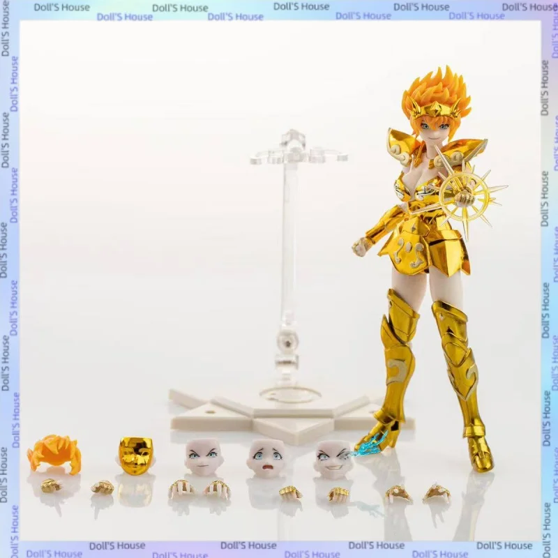 

New In-Stock Great Toys Saint Seiya Myth Cloth EX Holy Contract Female Leo Sandy Action Figure Knights Of Zodiac GT