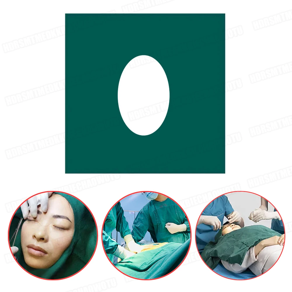1-10Pcs Medical Operating Room Hole Towel Cosmetology and Plastic Surgery Face Hole Towel Oral Cavity Laparotomy Pad Universal